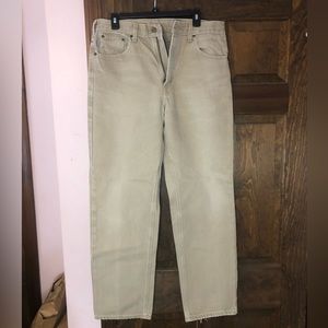 Carhartt tan jeans 34x32